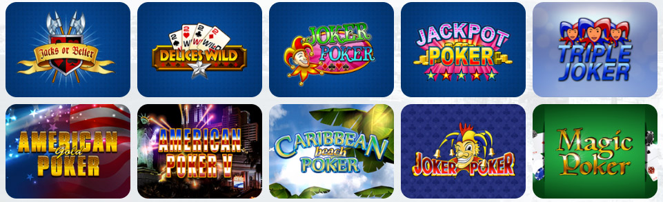 Video póker ICECASINO
